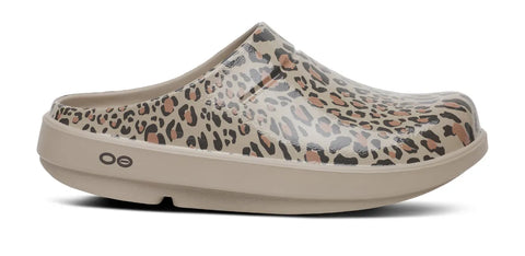 Women's OOcloog Limited Edition Clog - Nomad Leopard