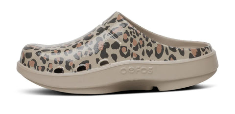 Women's OOcloog Limited Edition Clog - Nomad Leopard