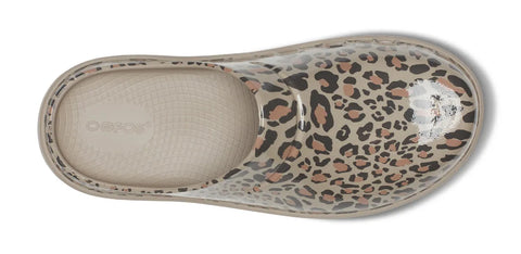 Women's OOcloog Limited Edition Clog - Nomad Leopard