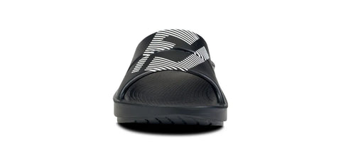 FJ X OOFOS Men's OOahh Sport Slide Sandal - Black