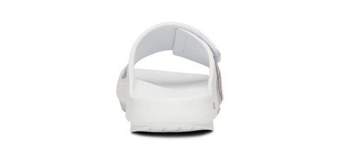 BAUER/OOFOS Women's OOahh Sport Flex Sandal – White