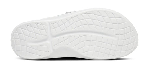 BAUER/OOFOS Men's OOahh Sport Flex Sandal – White