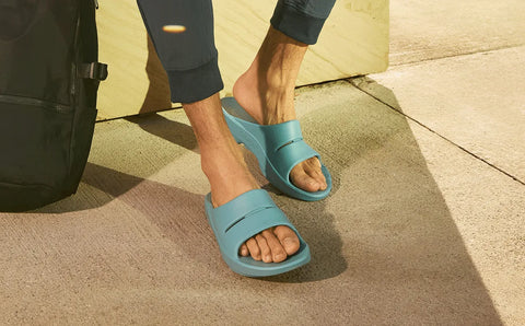 Men's OOahh Slide Sandal - Ocean Blue